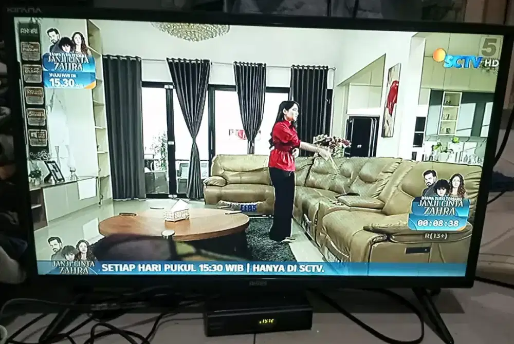 TV LED 32 INC AKARI+STB DIGITAL BAGUS & NORMAL