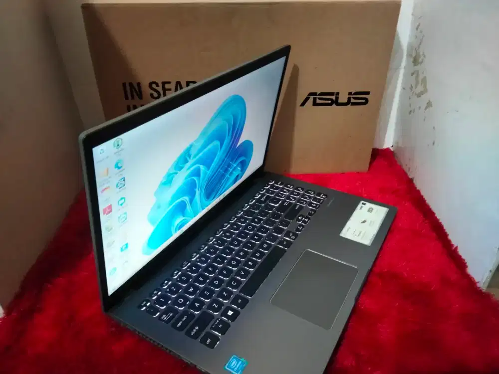 Asus x509MA/INTEL N4020/ram4gb/ssd 256gb/KB BACKLIT/layar FHD MANTAP
