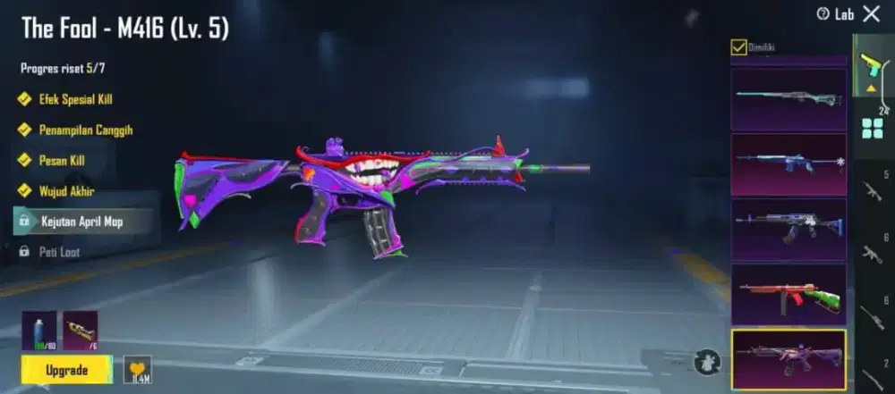 Jual akun pubg the fools x fiore