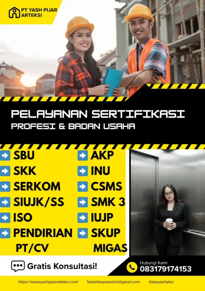 Pelayanan Sertifikasi Profesi Dan Badan Usaha