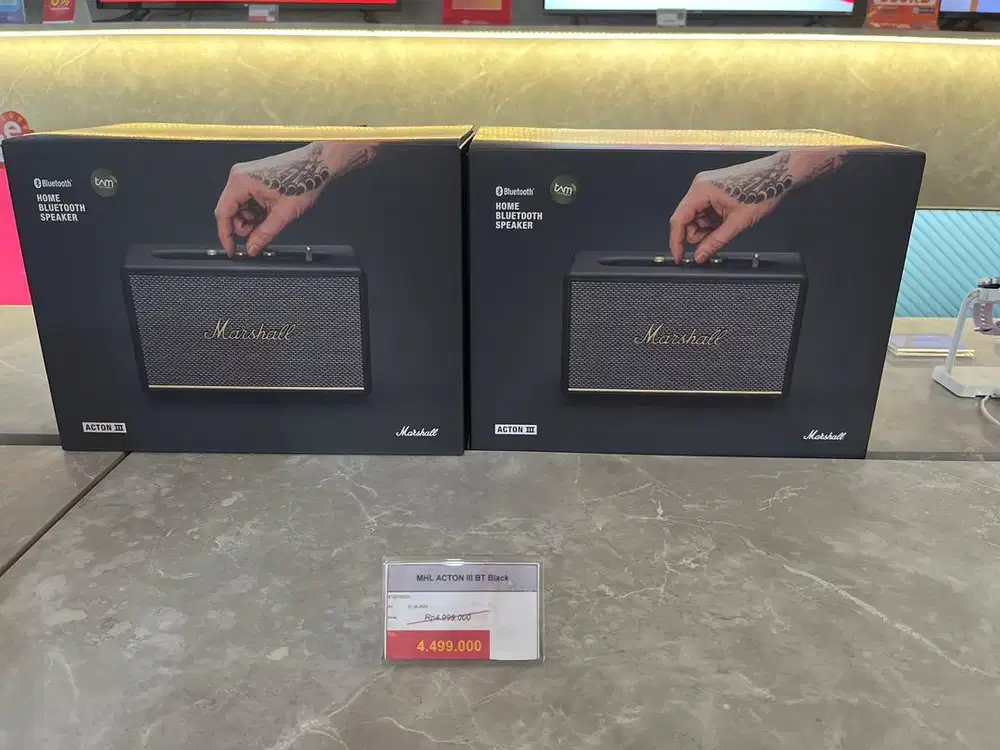 MARSHALL ACTION III BT ( BLACK )