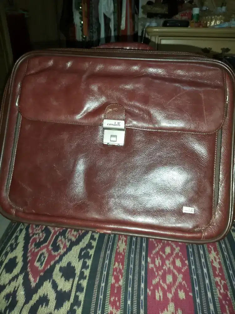 Jual tas kerja pria DUNHILL ORI