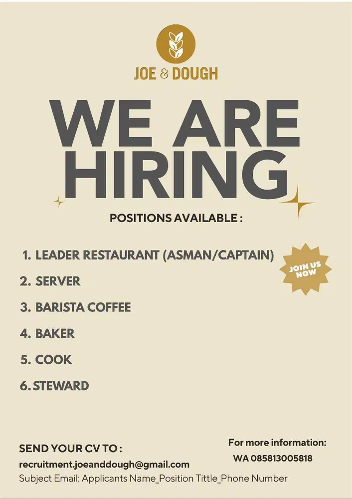 LOKER - JOE & DOUGH