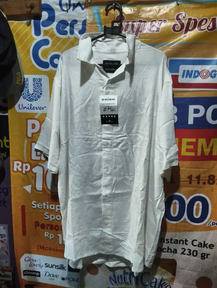 Erigo short shirt lavrenti white