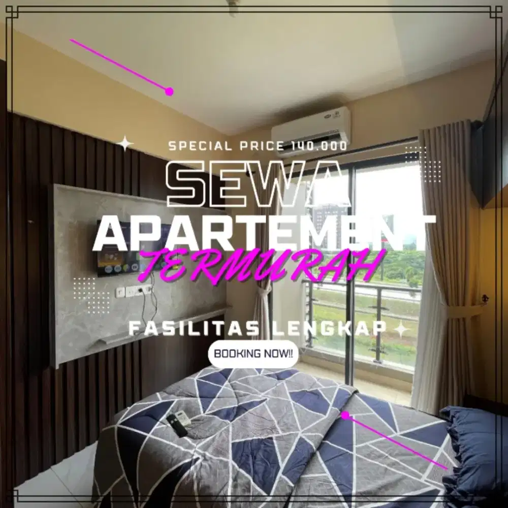 Sewa Apartemen Tangerang Harian/Transit SKYHOUSE BSD CITY TERMURAH