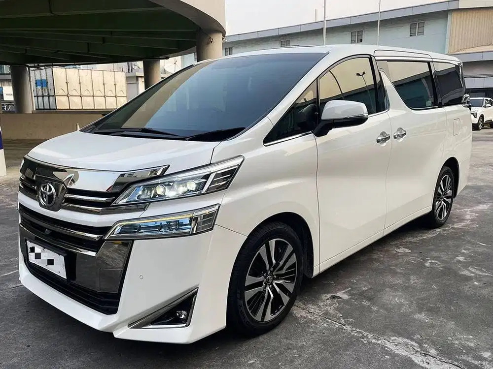 Toyota Vellfire G 2018 FL Record ATPM Km 43rb B Ganjil Pjk 5/26 KREDIT
