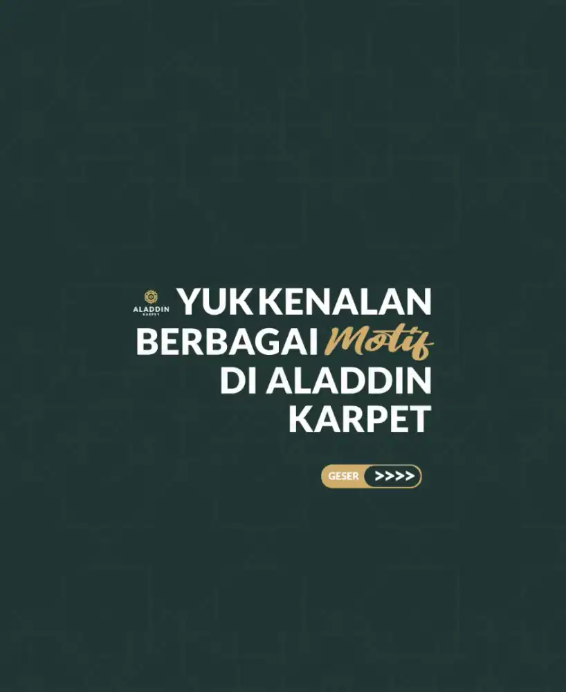 Karpet dengan Banyak motif