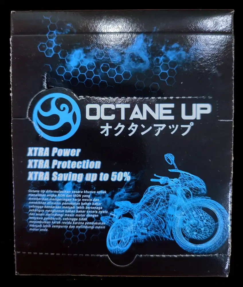 Octane Up Sachet Campuran Bensin Cairan Perawatan Pengemat BBM Mesin