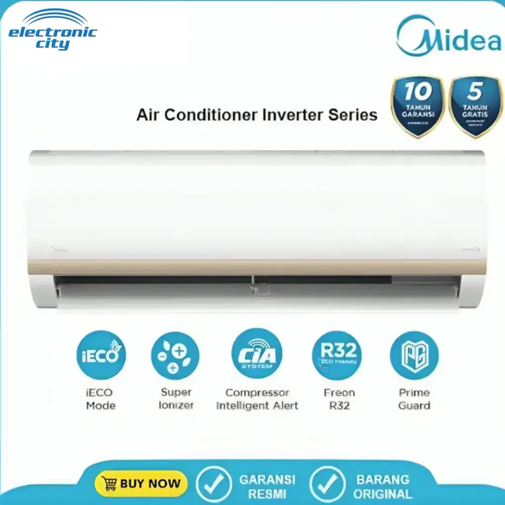MIDEA AC SPLIT 1 PK INVERTER