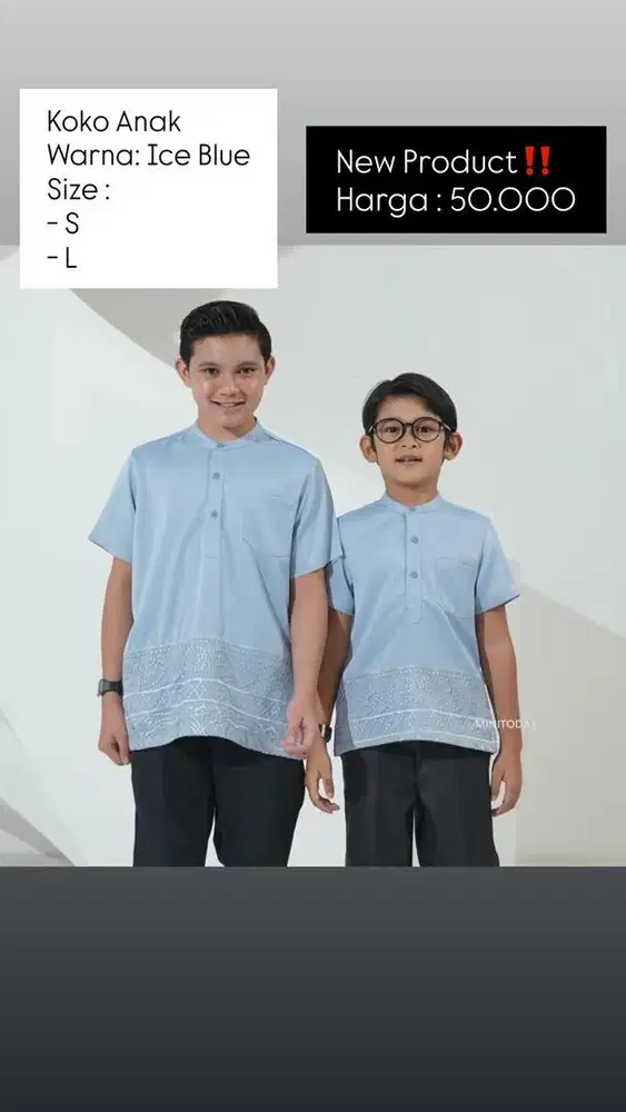 Baju Koko Anak FASHIONTODAY