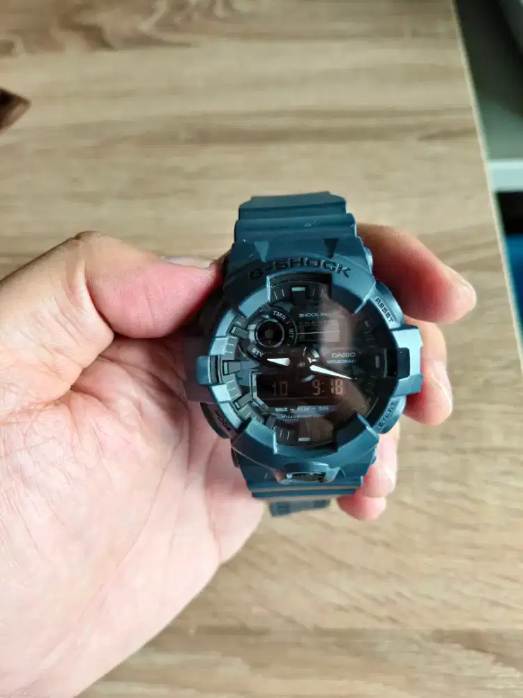 Casio Gshock GA-700CA Blue Original