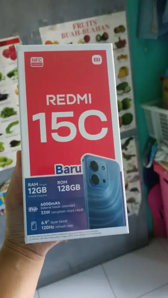 Hp Xiaomi Redmi 15c 6/128GB new