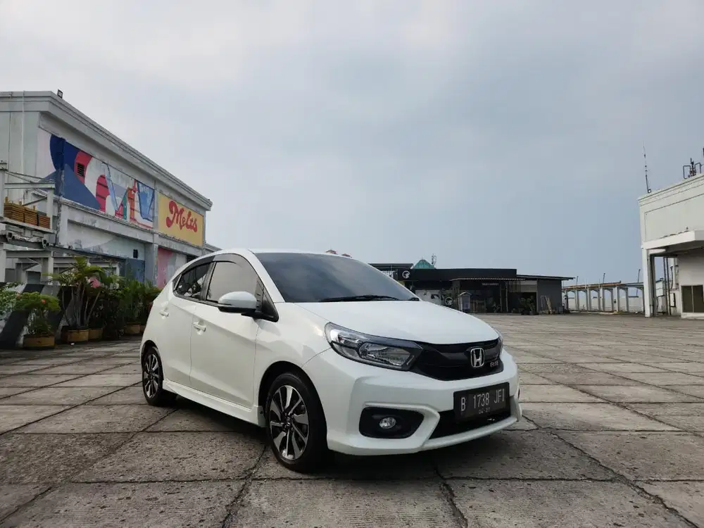 ANTIK ! KM 17.000 PAJAK 4/2026 HONDA BRIO RS 2022 LOW ODO MURAH GAIS