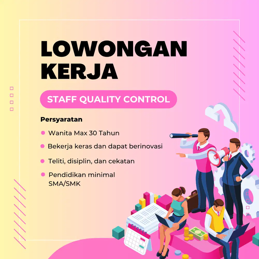 Lowongan Kerja Quality Control