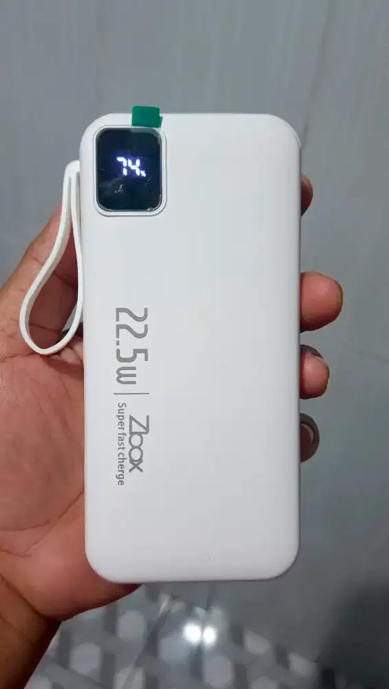 Powerbank Zbox 20.000mah Normal,Fastcharging,Ada senter juga