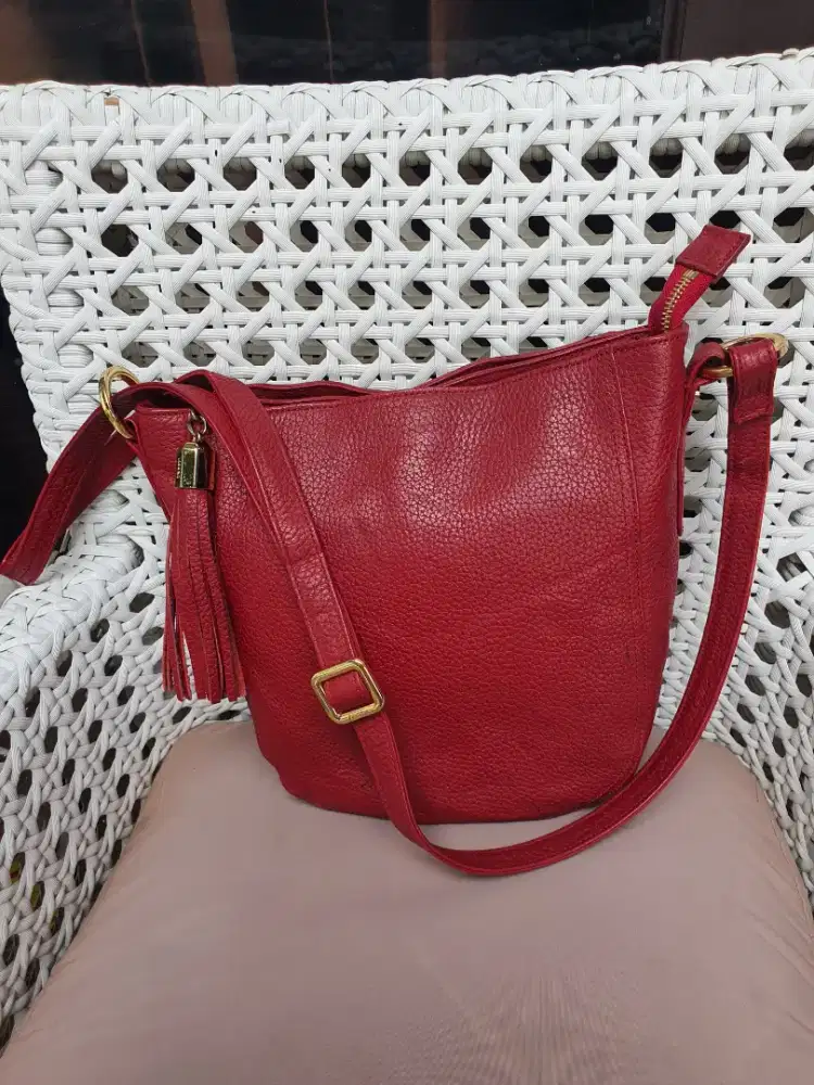 Tas kulit asli wanita merk it's bag