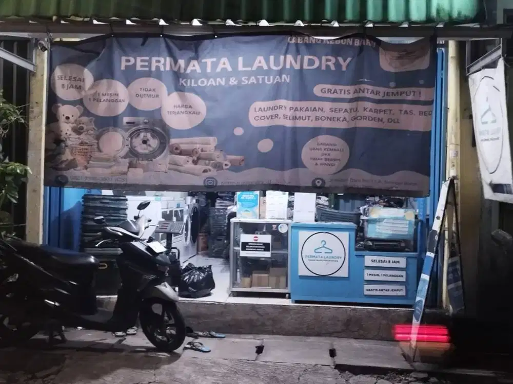 TAKE OVER 2 USAHA LAUNDRY AKTIF — SIAP LANGSUNG JALAN!
