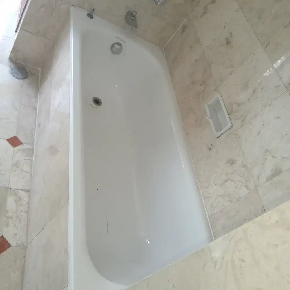 bathtub tanam lengkap keran