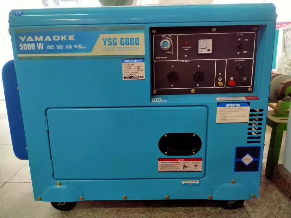 Genset Solar Silent 5000 watt