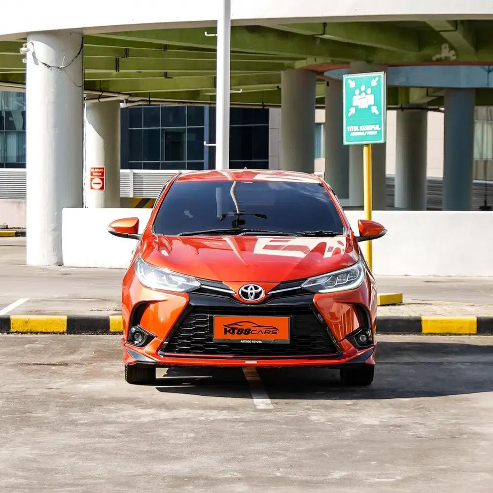 [KM 28.000] TOYOTA YARIS S TRD 1.5 SPORTIVO MATIC 2021 ORANGE