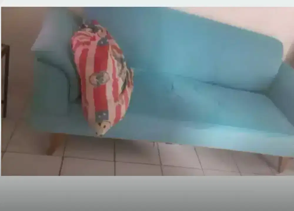 Dijual sofa 1 dan meja kaca bulad