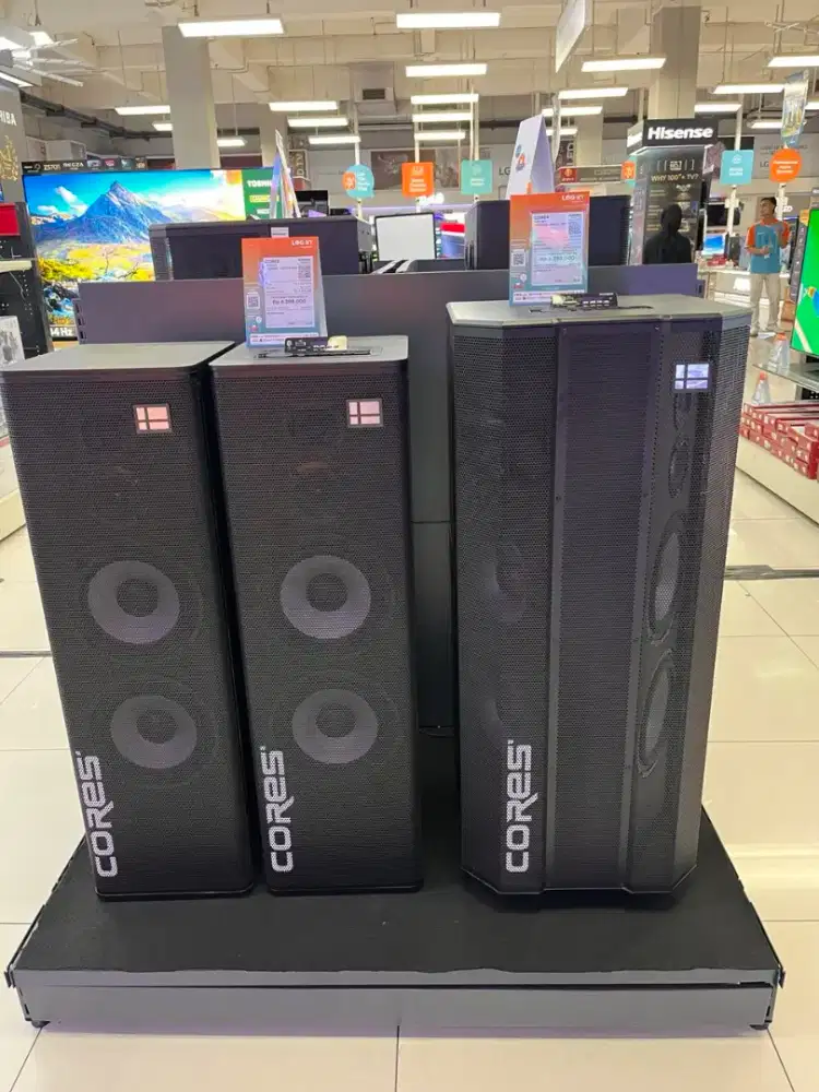 Cores speaker karoke cocok nih buruan lagi dapet Bunga 0%