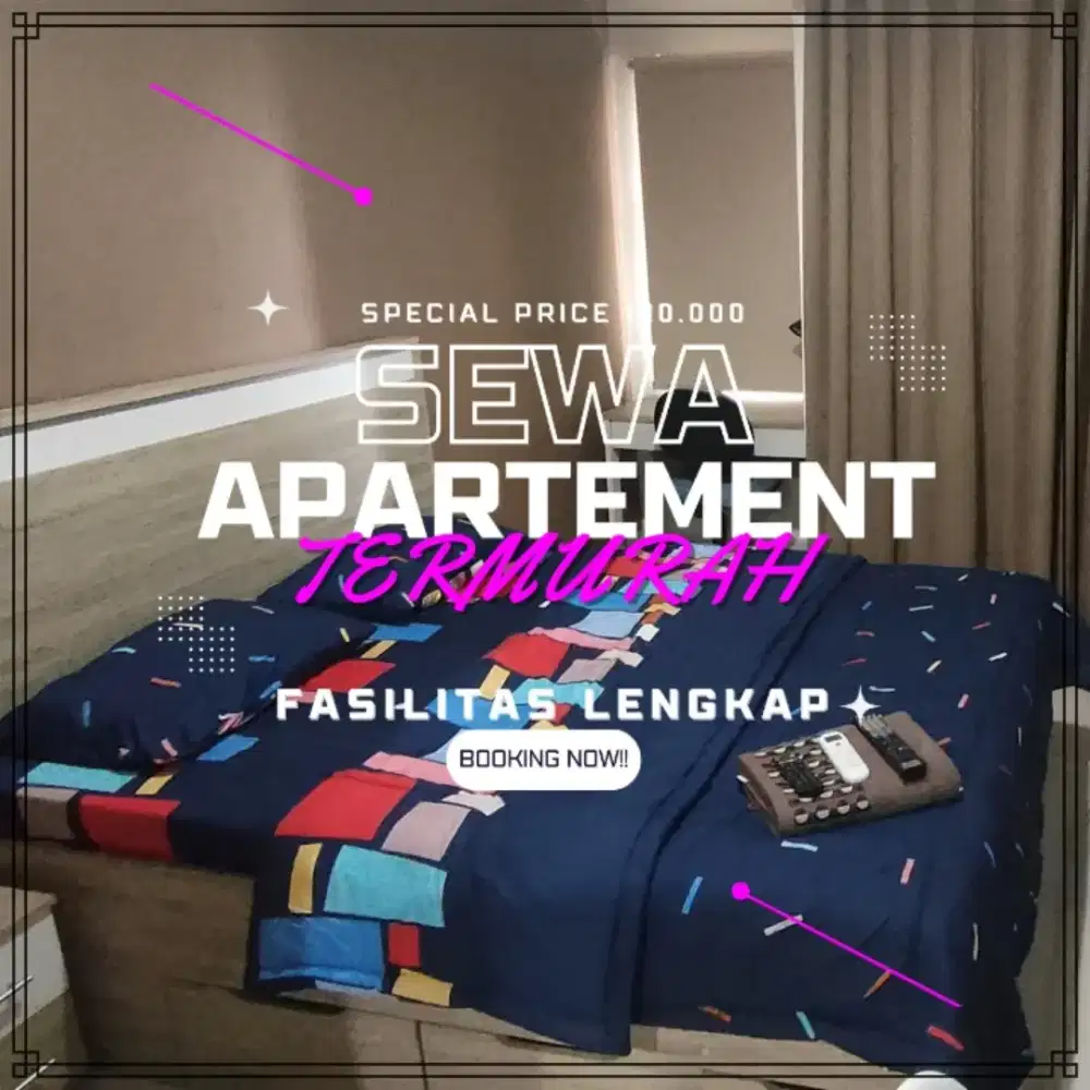 Sewa Apartemen BINTARO ICON Harian/Transit Tangerang Selatan Termurah