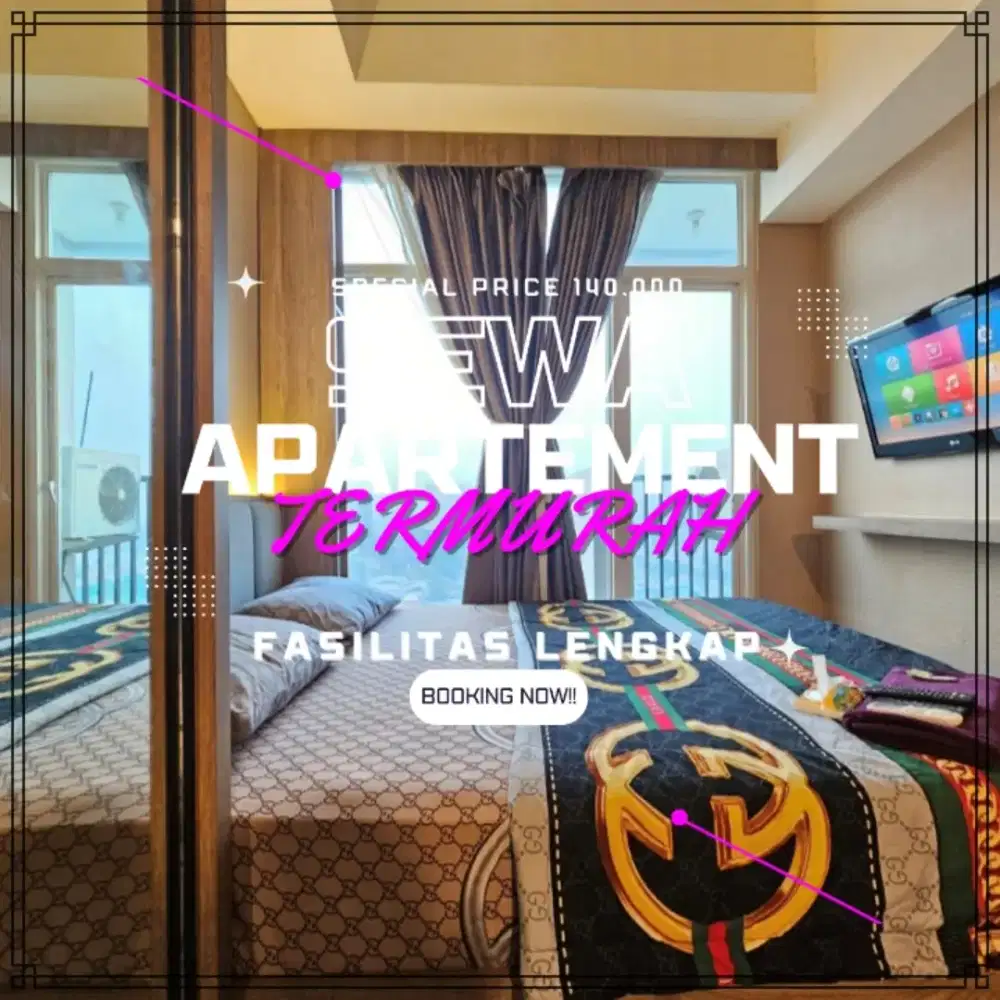 Sewa Apartemen Tangerang GREEN LAKE VIEW Harian/Transit Termurah