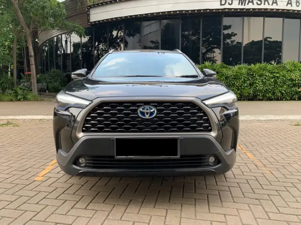 TERMURAH TOYOTA COROLLA CROSS HYBRID 1.8 2022 AT HITAM