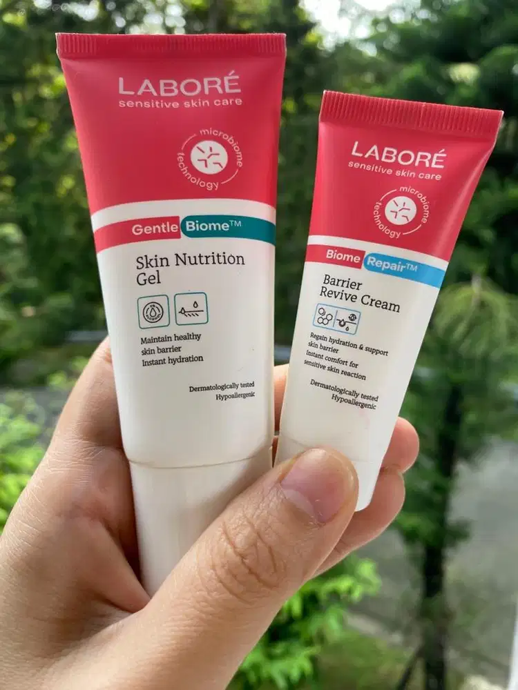 Labore Skin Nutrition Gel dan Barrier Rebive Cream