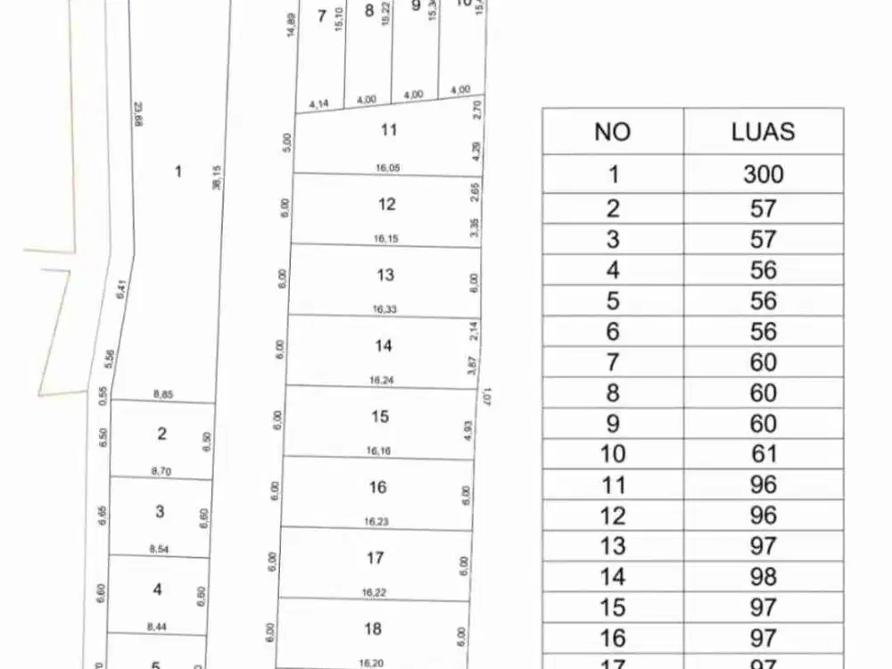 HANYA 10 UNIT SAJA, DIJUAL KAVLING TANAH SIAP BANGUN DLM CLUSTER PINGGIR JALAN RAYA CIRACAS JAKTIM