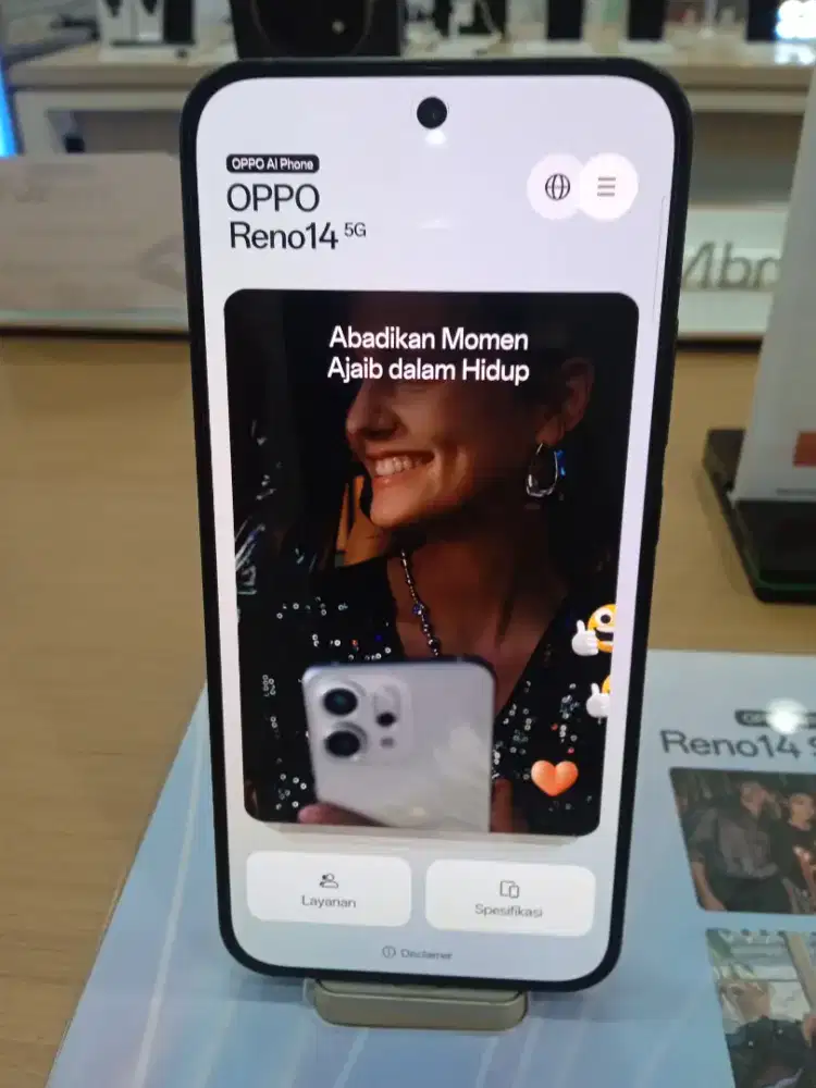 PROMO CICILAN BUNGA 0% OPPO RENO 14 5G