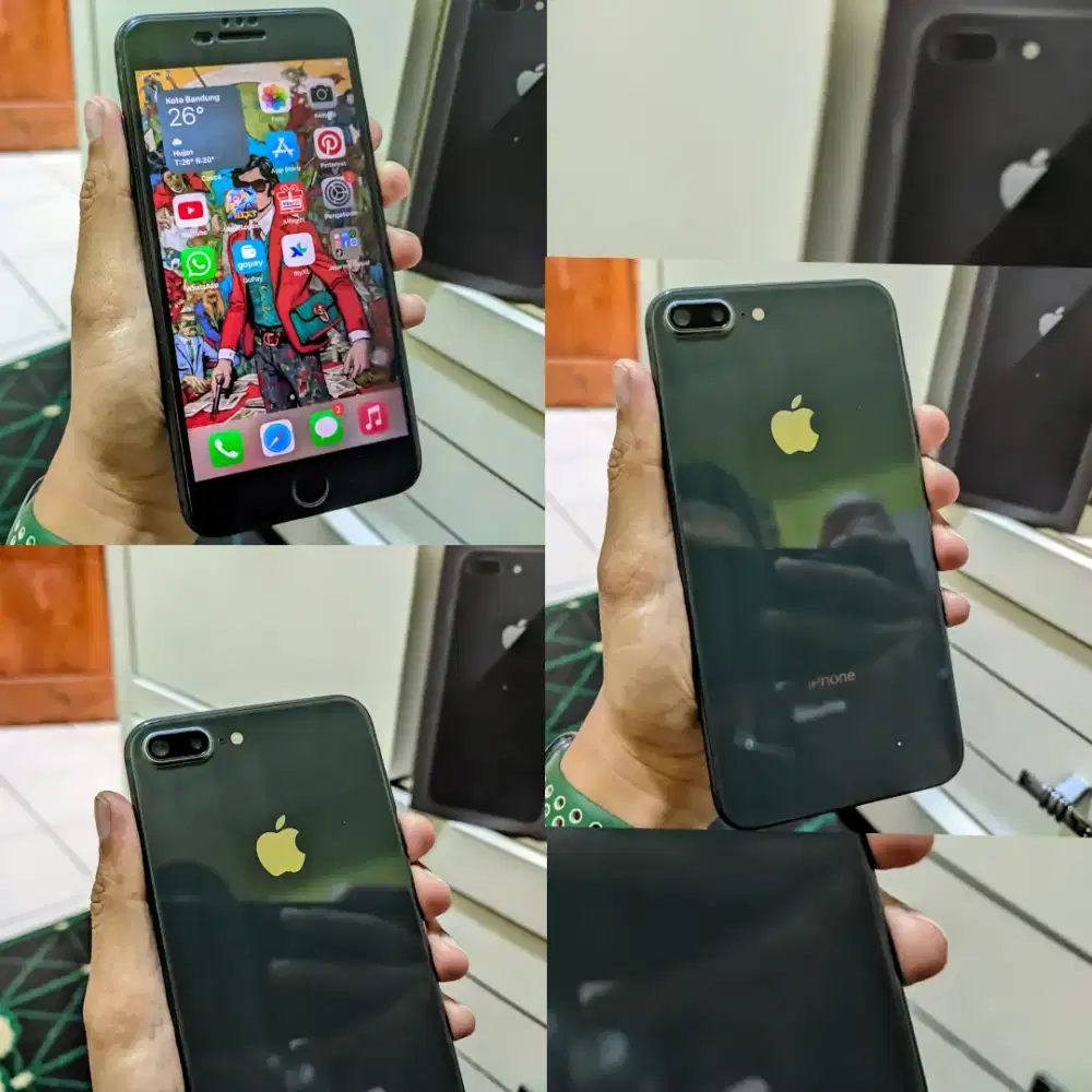 Iphone 8 Plus 64Gb
Inter ZP/A Jaringan Alloperator
Fulset