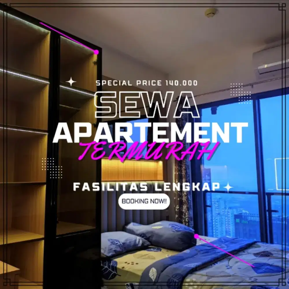 SEWA APARTEMEN BASSURA CITY HARIAN/TRANSIT TERMURAH JAKARTA TIMUR