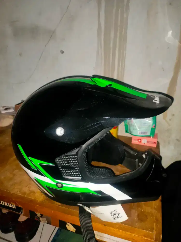 DI JUAL HEL FULL KAWASAKI ORIGINAL