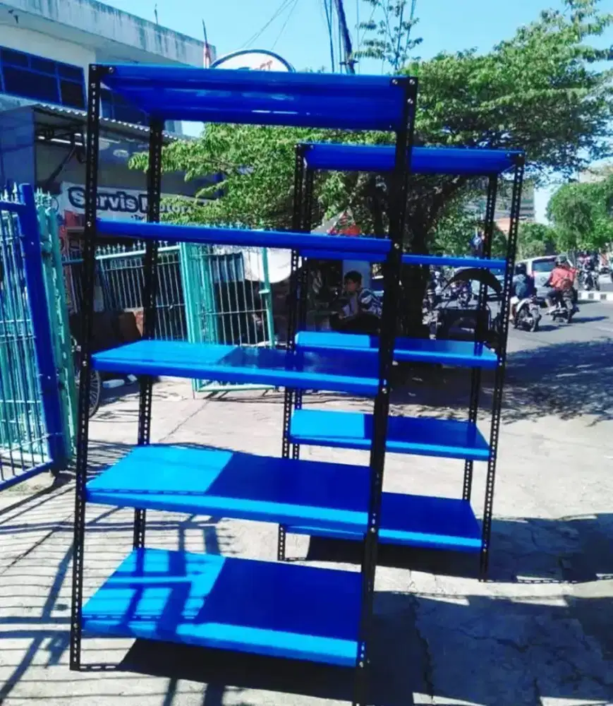 Rak besi rak gudang rak serbaguna