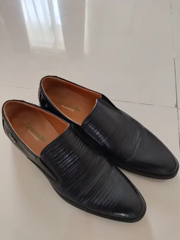 Sepati Pantofel Crocodile Original 100% mulus