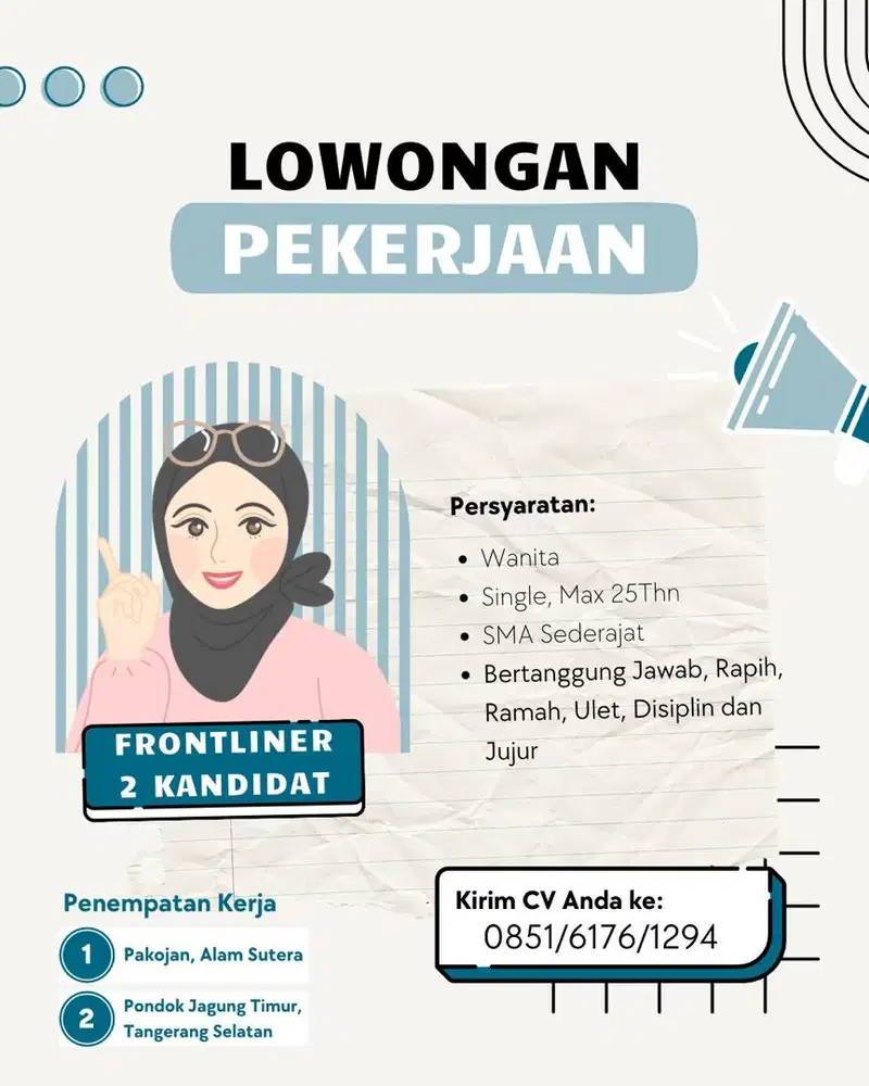 Penjaga Konter HP & Pulsa