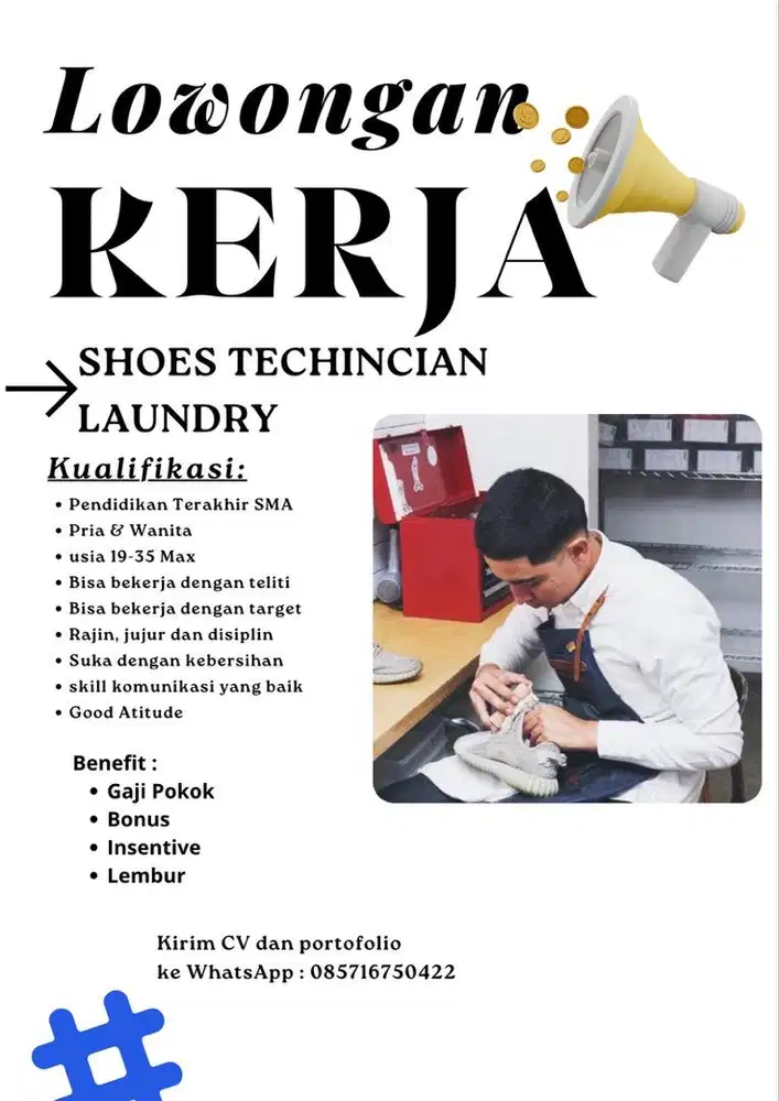 LOWONGAN SHOES & APPAREL LAUNDRY