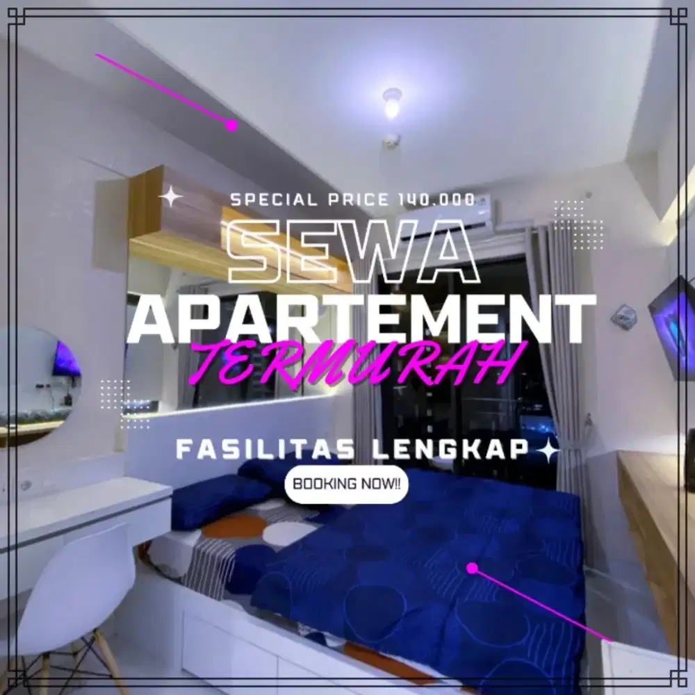 Sewa Apartemen Harian/Transit KALIBATA CITY Jakarta Selatan Termurah