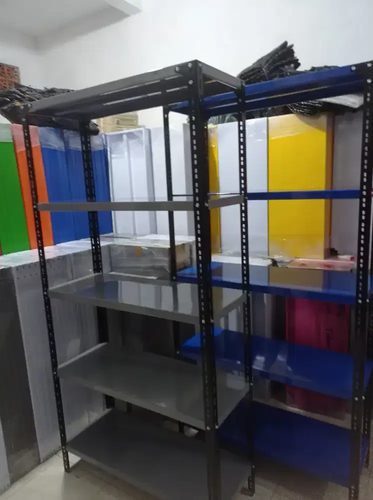 Rak besi rak gudang harga grosir