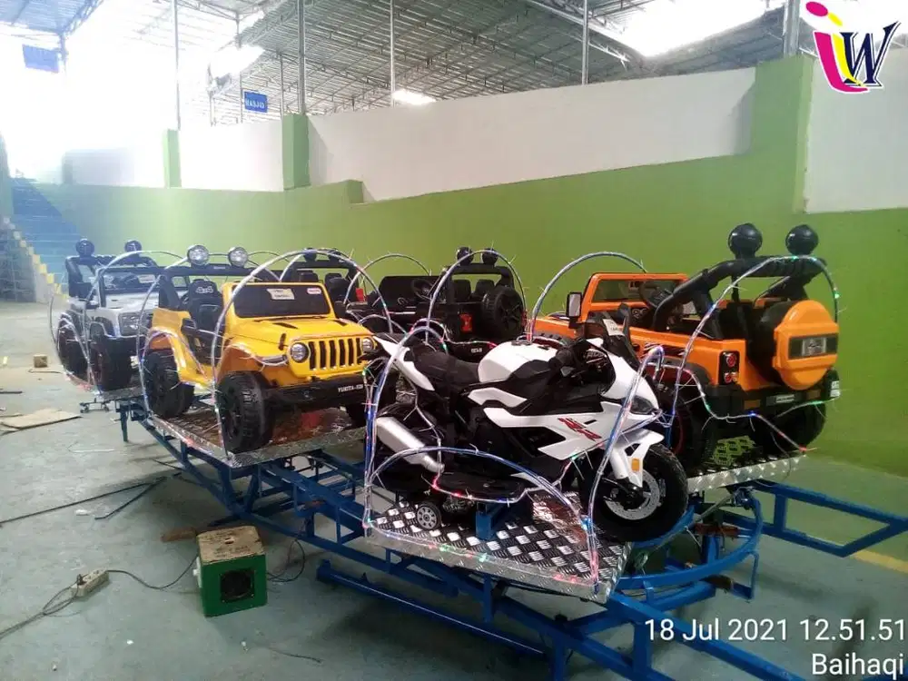 Odong odong Kereta Panggung Wahana Outdoor || Kereta Panggung Jeep