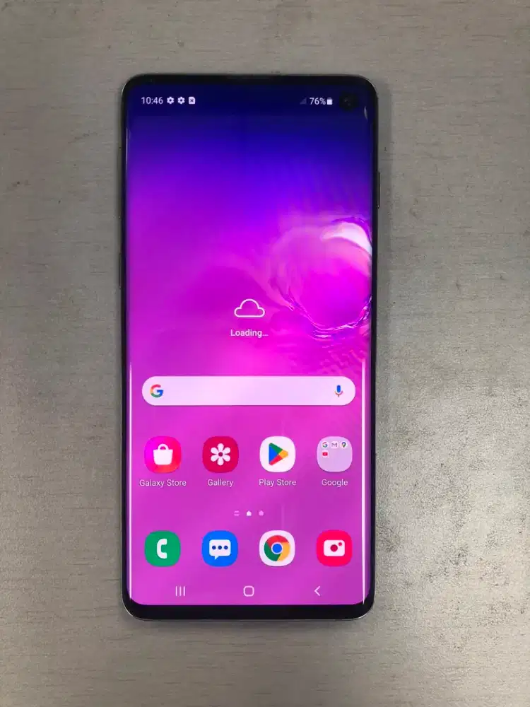 Dijual HP Flagship Samsung S10 Ram 8/128 Greess Like New