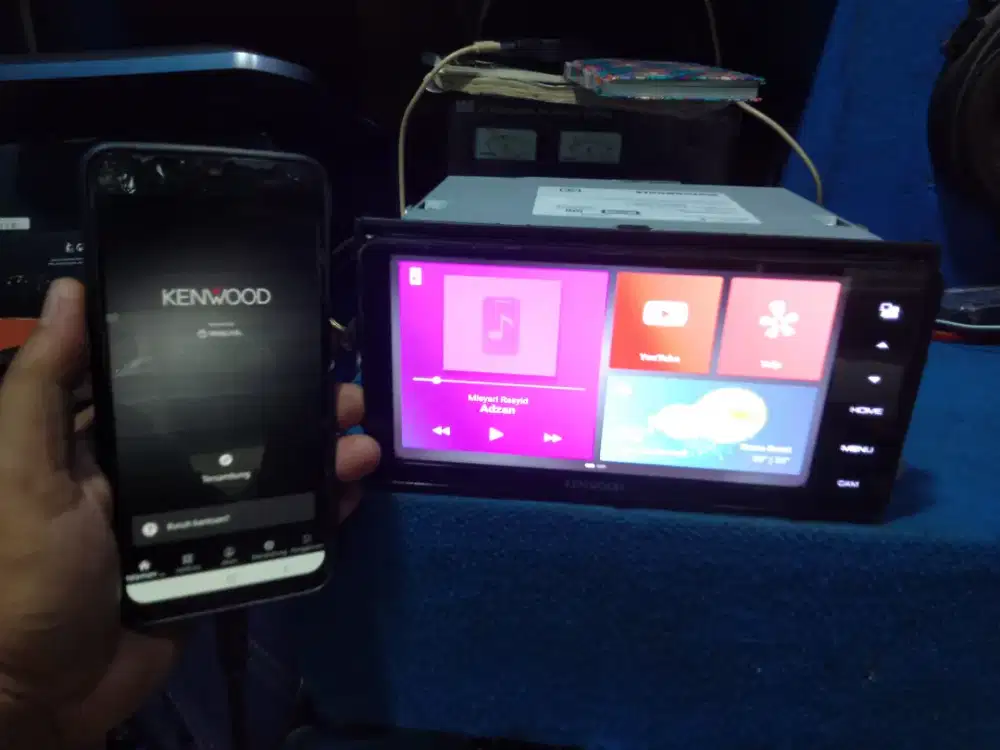 Double Din Kenwood DDX-718WBT Eks Daihatsu Terios Support Weblink