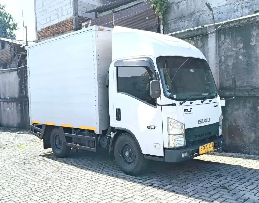 MULUS+banBARU MURAH CDE Isuzu elf engkel NLR Box aluminium 2023 Bok