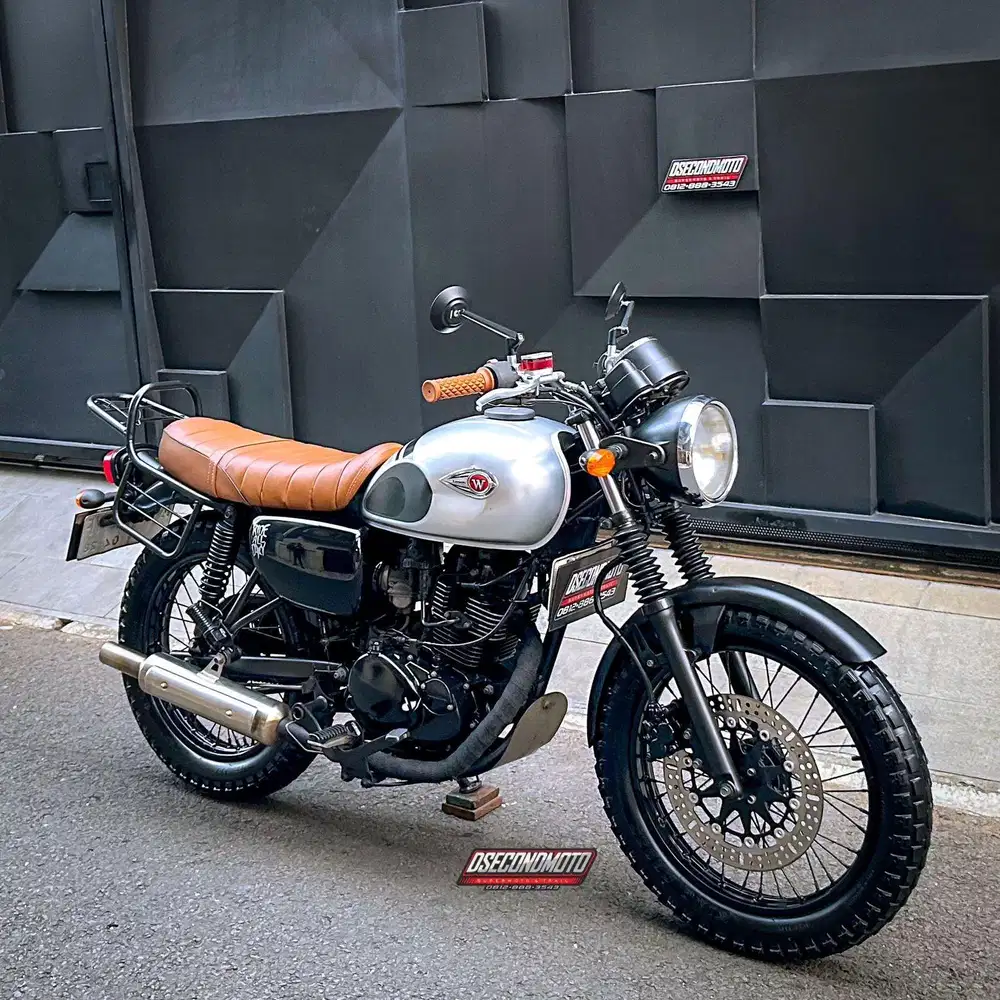 W 175 CAFE RACER‼️ W175 KLASIK JAPSTYLE BOBBER TRACKER BRATSTYLE MULUS