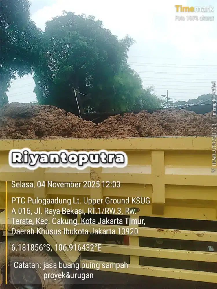 Jasa angkutan puing proyek