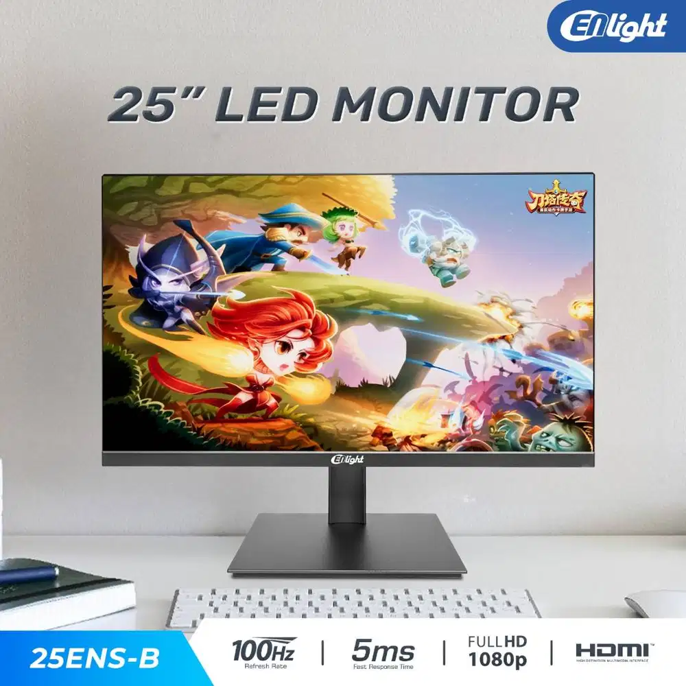 MONITOR ENLIGHT 25ENS-B 25 100HZ 5MS FULL HD VA PANEL
