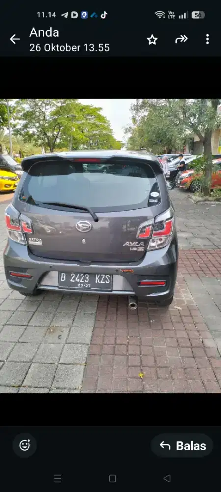 Dijual mobil Daihatsu Ayla type 1.2 R mt