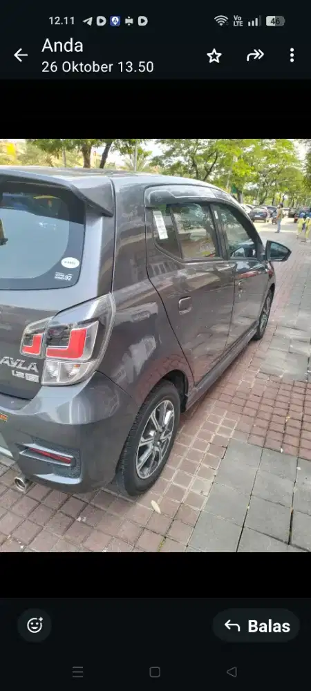 Dijual mobil Daihatsu Ayla type 1.2 R mt